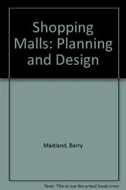 Shopping Malls: Planning and Design used book depot