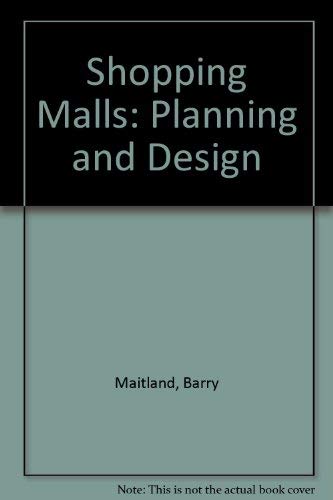 Shopping Malls: Planning and Design used book depot