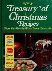 New Treasury of Christmas Recipes used book depot