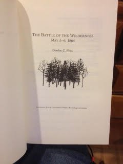 The Battle of the Wilderness: May 5-6, 1864. used book depot
