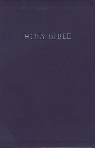Holy Bible: King James Version, Royal Purple, Bonded Leather, Study Bible used book depot