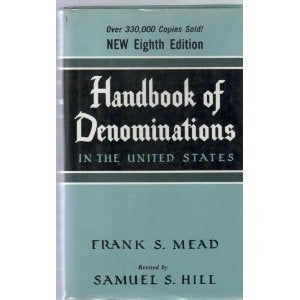Handbook of denominations in the United States used book depot
