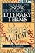 The Concise Oxford Dictionary of Literary Terms Baldick, Chris