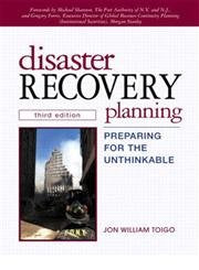 Disaster Recovery Planning: Preparing for the Unthinkable used book depot