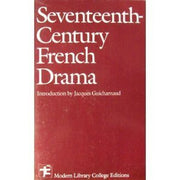 Seventeenth-Century French Drama used book depot