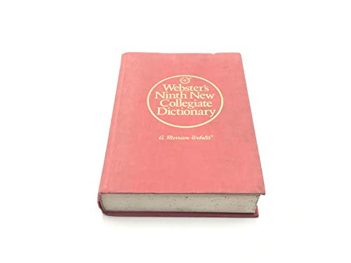 Webster's Ninth New Collegiate Dictionary