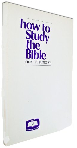 How to Study the Bible - Vol. Two used book depot