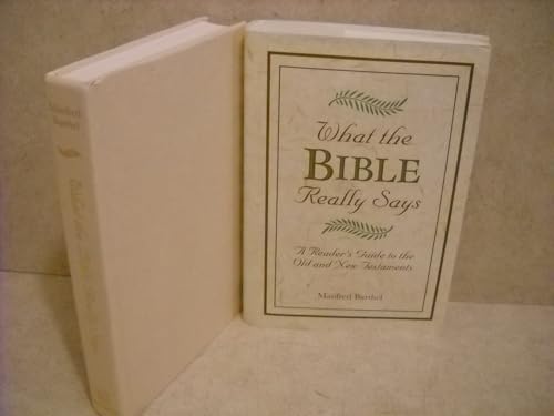 What the Bible Really Says