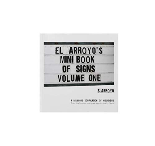 El Arroyo's Mini Book of Signs Volume One used book depot