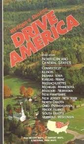 Drive America: Road Atlas Northern and Central States with 66 City Maps, 17 Airport Maps , 6 National Park Maps used book depot