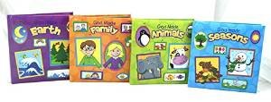 God Made Animals, Earth, Family & Seasons 4-Pack