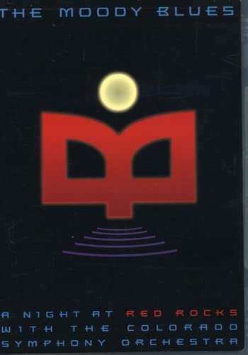 The Moody Blues - A Night at Red Rocks with the Colorado Symphony Orchestra used book depot