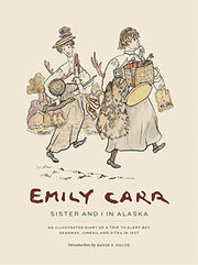 Sister and I in Alaska used book depot
