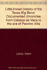 Little known history of the Texas Big Bend: Documented chronicles from Cabeza de Vaca to the era of Pancho Villa Justice, Glenn