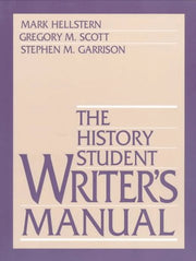 The History Student Writer's Manual used book depot