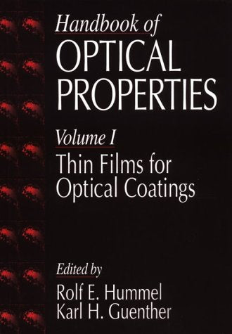 Handbook of Optical Properties: Thin Films for Optical Coatings, Volume I used book depot