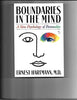 Boundaries In The Mind: A New Psychology Of Personality Hartmann, Ernest