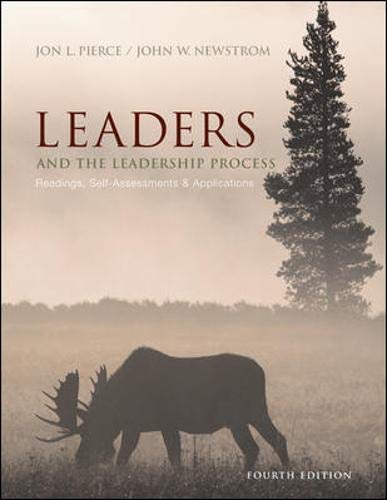 Leaders and the Leadership Process used book depot