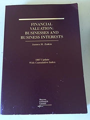 Financial Valuation: Businesses and Business Interests (1993/ 1994 Update with Cumulative Index) used book depot