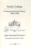 Austin College: A Sesquicentennial History, 18491999 Cummins, Light Townsend