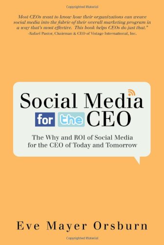 Social Media for the CEO: The Why and ROI of Social Media for the CEO of Today and Tomorrow used book depot