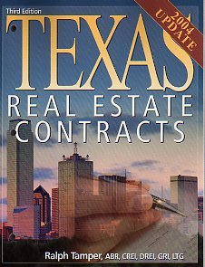 Texas Real Estate Contracts used book depot