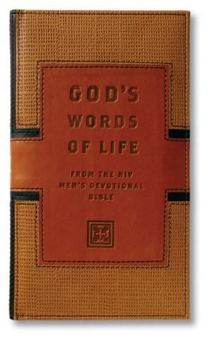 God's Words of Life: From the New International Version Men's Devotional Bible used book depot