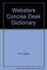 Websters Concise Desk Dictionary [Paperback] PH Collin