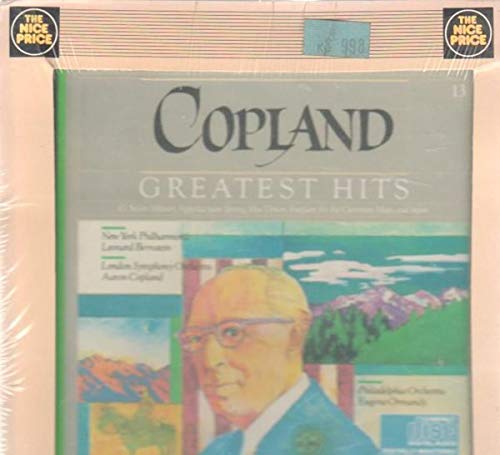 Aaron Copland - Greatest Hits - Fanfare for the Common Man; El Salon Mexico; Billy the Kid (excerpt); Rodeo: Hoedown; Appalachian Spring - Bernstein, Ormandy used book depot