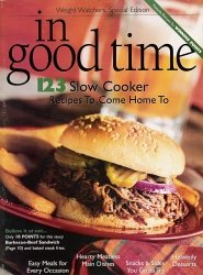 in good time Weight Watchers cookbook Weight Watchers [Unknown Binding] Various