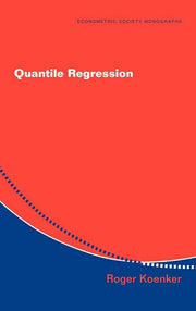 Quantile Regression (Econometric Society Monographs, Series Number 38) used book depot
