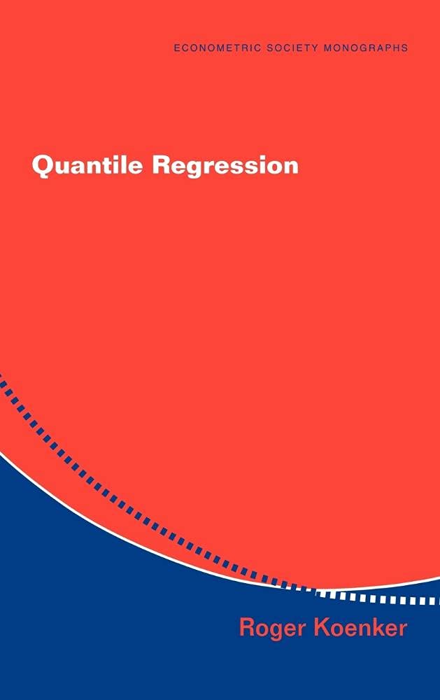 Quantile Regression (Econometric Society Monographs, Series Number 38) used book depot