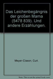 Das Leichenbegängnis der großen Mama (5478 839). Und andere Erzählungen. used book depot