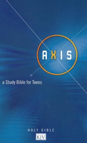 Axis: King James Version, Blue, A Study Bible for Teens used book depot