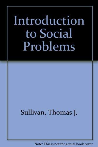 Introduction to Social Problems used book depot