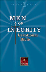 Men of Integrity Devotional Bible: NLT1 used book depot