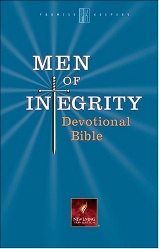 Men of Integrity Devotional Bible: NLT1 used book depot