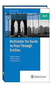 Multistate Tax Guide to Pass-Through Entities (2021) used book depot