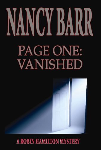 Page One Vanished (A Robin Hamilton Mystery) used book depot