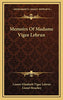Memoirs Of Madame Vigee Lebrun [Hardcover] Lebrun, LouiseElisabeth Vigee and Strachey, Lionel
