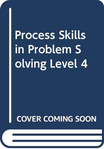 Process Skills in Problem Solving, Level 4 used book depot