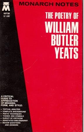 Poetry of William Butler Yeats used book depot