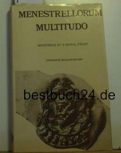 Menestrellorum multitudo: Minstrels at a royal feast used book depot