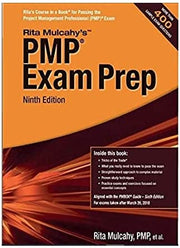 Rita Mulcahay's PMP EXAM PREP 9th edition Aligned with {PMBOK Guide 6th edition used book depot