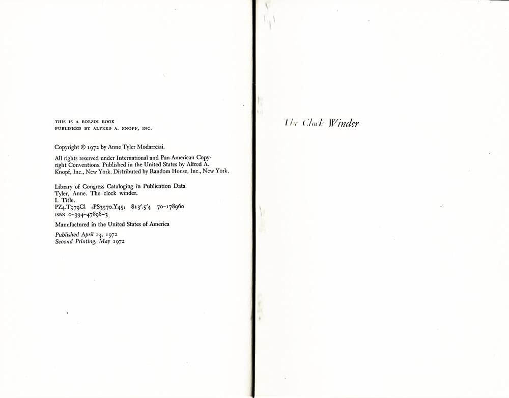 The Clock Winder used book depot
