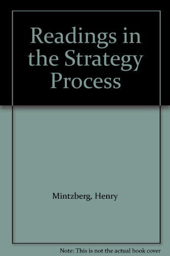 Readings in the Strategy Process used book depot