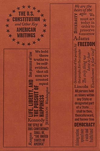 The US Constitution and Other Key American Writings Word Cloud Classics [Paperback] Founding Fathers