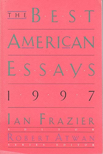 The Best American Essays 1997