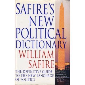 Safire's New Political Dictionary used book depot