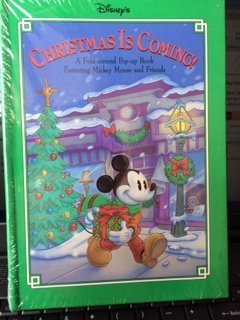 Disneys Christmas Is Coming: A FoldAround PopUp Book Featuring Mickey Mouse and Friends Michaels, Kay; Christensen, David and Jablow, Renee